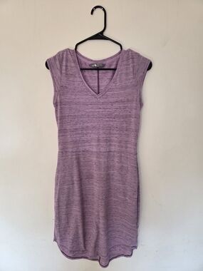 The North Face Lavender Heathered Mini Dress